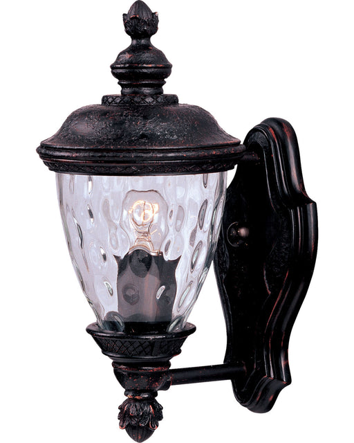 Maxim - 40495WGOB - One Light Outdoor Wall Lantern - Carriage House VX - Oriental Bronze