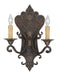 Savoy House - 9-0159-2-76 - Two Light Wall Sconce - Southerby - Florencian Bronze