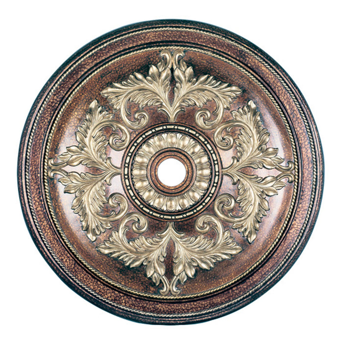 Livex Lighting - 8228-64 - Ceiling Medallion - Versailles - Palacial Bronze w/ Gilded Accents