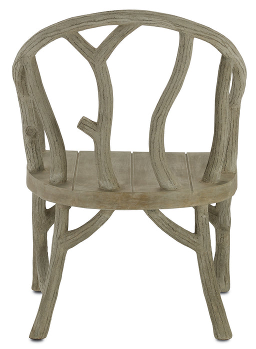 Currey and Company - 2701 - Chair - Arbor - Portland/Faux Bois