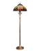 Dale Tiffany - TF50012 - Two Light Floor Lamp - Markus - Antique Brass