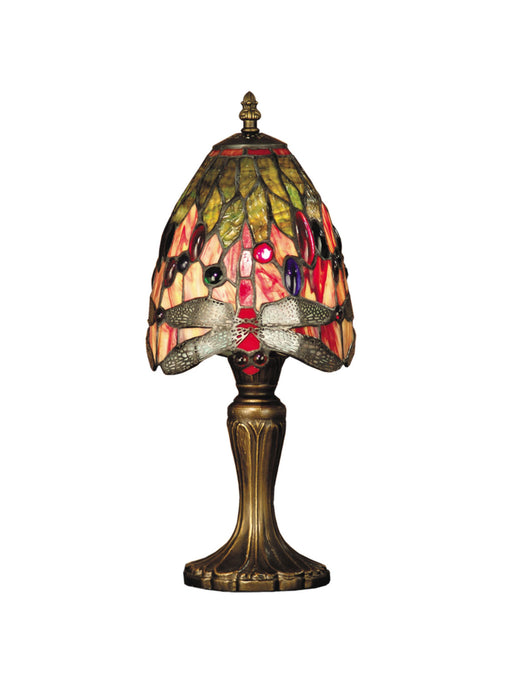 Dale Tiffany - TT101287 - One Light Accent Table Lamp - Miniature - Antique Brass