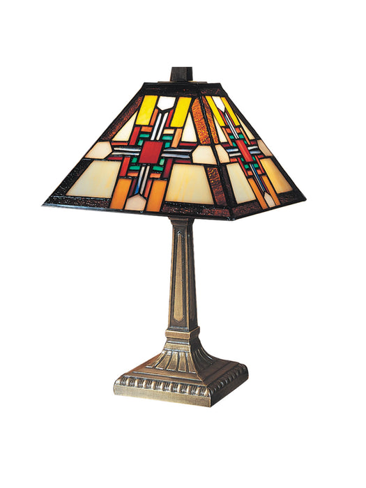 Dale Tiffany - 7342/533 - One Light Table Lamp - Miniature - Antique Brass