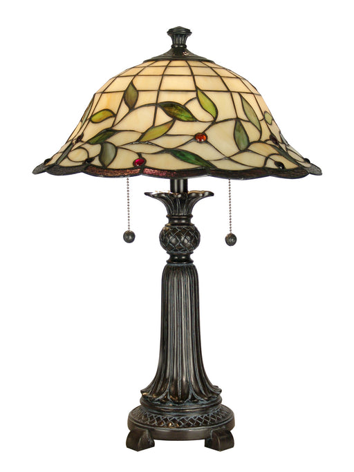 Dale Tiffany - TT60574 - Two Light Table Lamp - Lifestyles - Mica Bronze