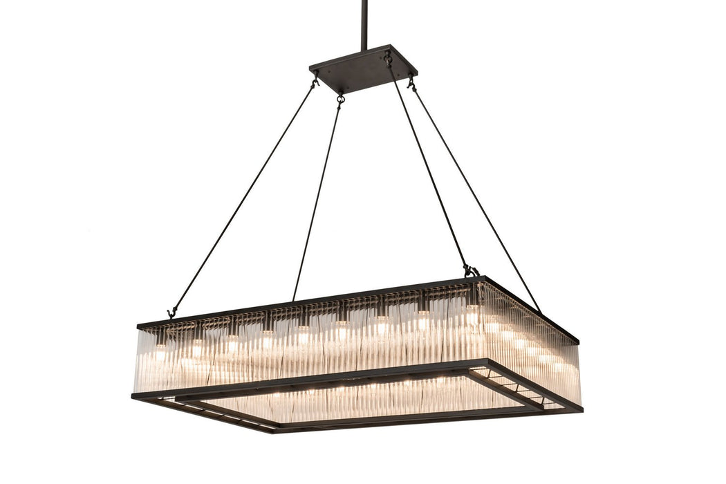 28 Light Oblong Pendant - Lighting Design Store