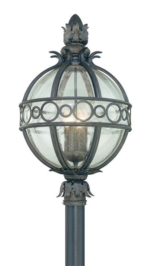 Troy Lighting - P5007CB - Four Light Post Lantern - Campanile - Campanile Bronze