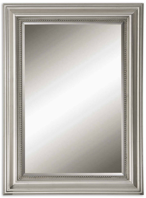 Uttermost - 12005 B - Mirror - Stuart Silver - Metallic Silver Leaf w/Light Gray Glaze