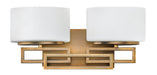 Hinkley - 5102BR - Two Light Bath - Lanza - Brushed Bronze