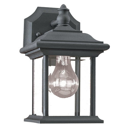 Generation Lighting - 85200-12 - One Light Outdoor Wall Lantern - Wynfield - Black