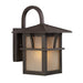 Generation Lighting - 88880-51 - One Light Outdoor Wall Lantern - Medford Lakes - Statuary Bronze
