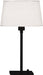 Robert Abbey - 1832 - One Light Table Lamp - Real Simple - Matte Black Powder Coat over Steel