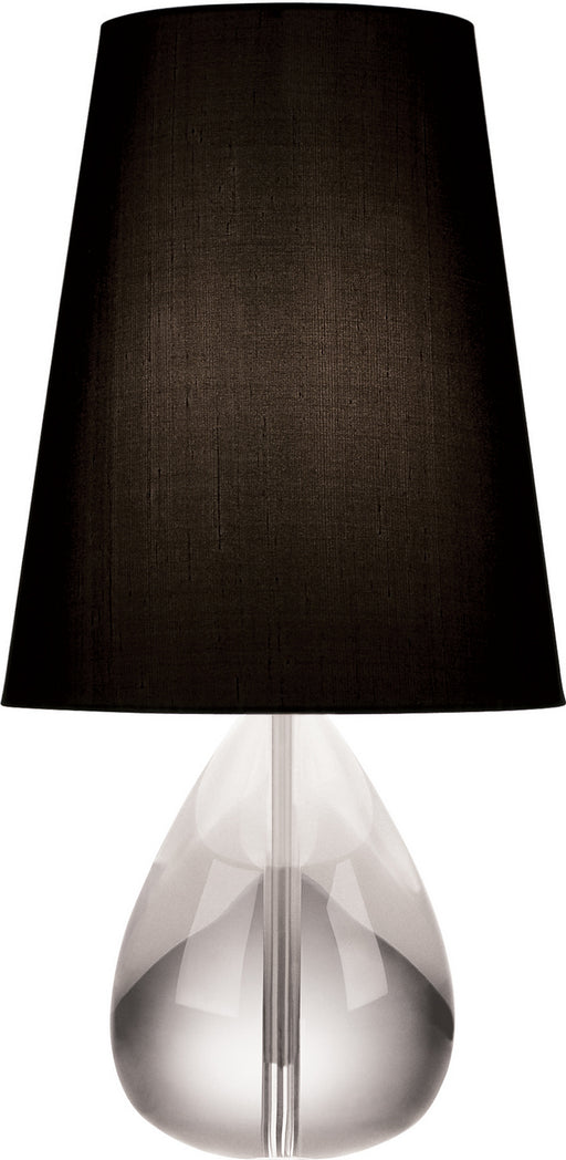 Robert Abbey - 676B - One Light Table Lamp - Jonathan Adler Claridge - Lead Crystal w/ Polished Nickel