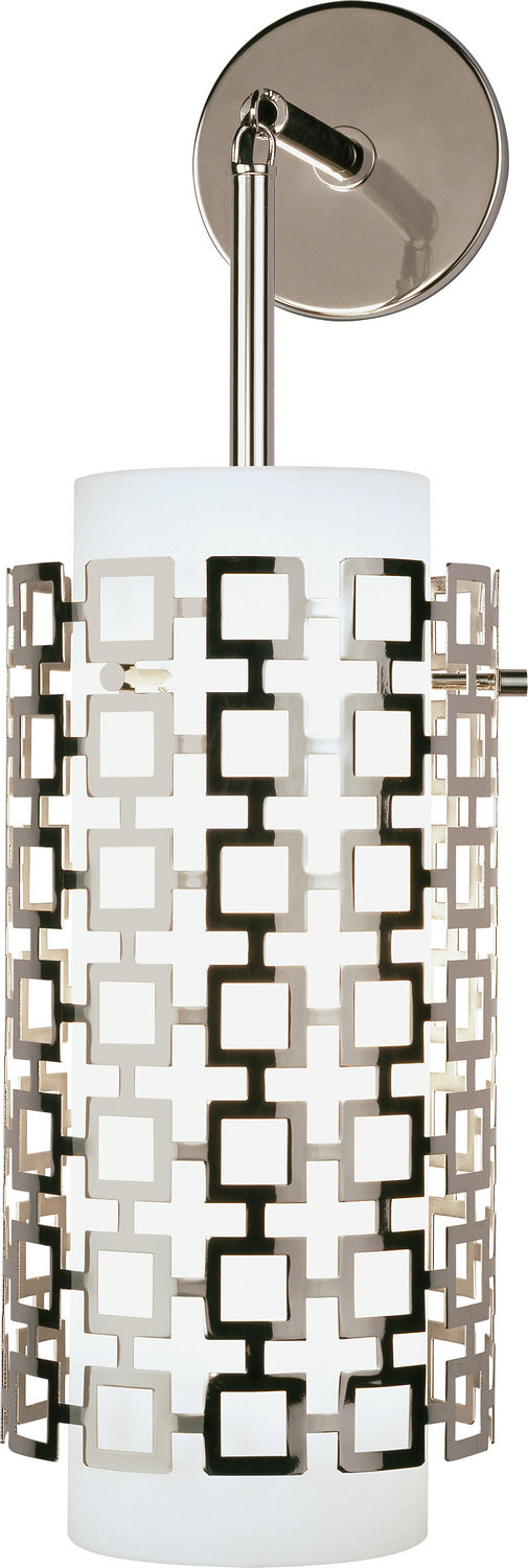 Robert Abbey - S667 - One Light Wall Sconce - Jonathan Adler Parker - Polished Nickel