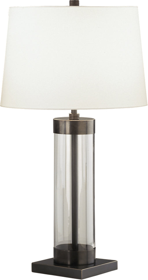Robert Abbey - Z3318 - One Light Table Lamp - Andre - Clear Glass Cylinder w/ Deep Patina Bronze