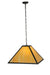 Meyda Tiffany - 111039 - One Light Pendant - Gustav Mission - Hand Wrought Iron
