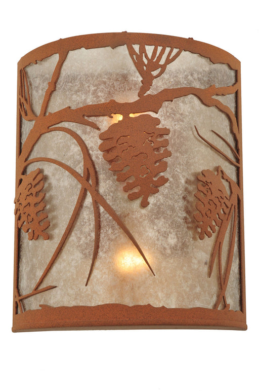 Meyda Tiffany - 110930 - Two Light Wall Sconce - Whispering Pines - Earth