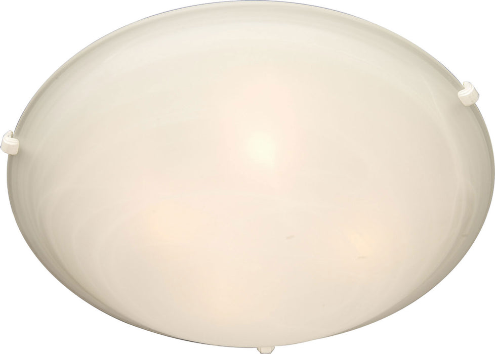 Maxim - 11060MRWT - Four Light Flush Mount - Malaga - White