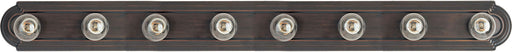 Maxim - 7128OI - Eight Light Bath Vanity - Essentials - 712x - Oil Rubbed Bronze