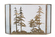 Meyda Tiffany - 107632 - Fireplace Screen - Tall Pines - Antique Copper