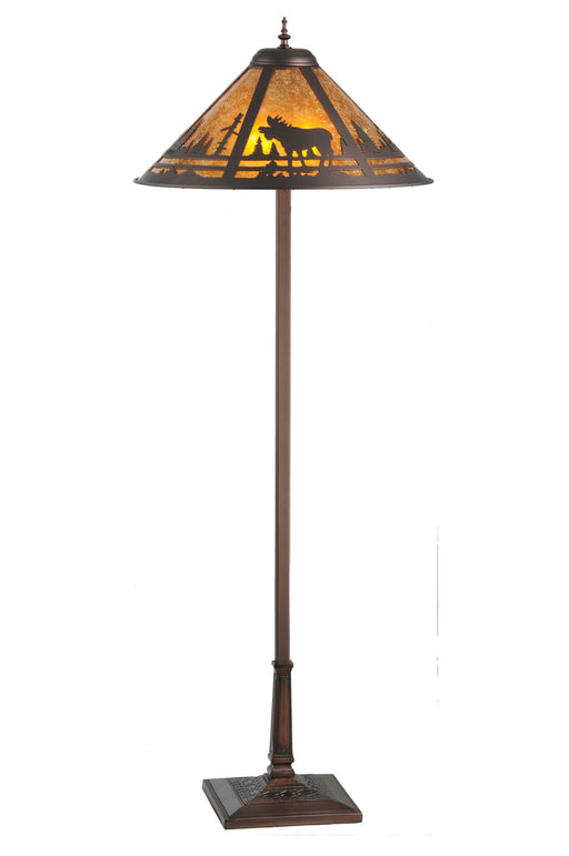 Meyda Tiffany - 107889 - Two Light Floor Lamp - Moose Creek - Mahogany Bronze