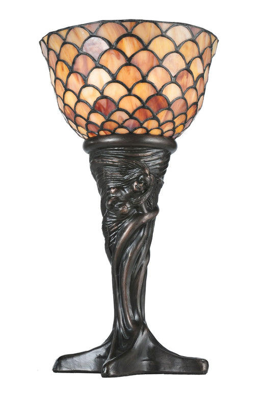 Meyda Tiffany - 108935 - One Light Mini Lamp - Fishscale - Paba
