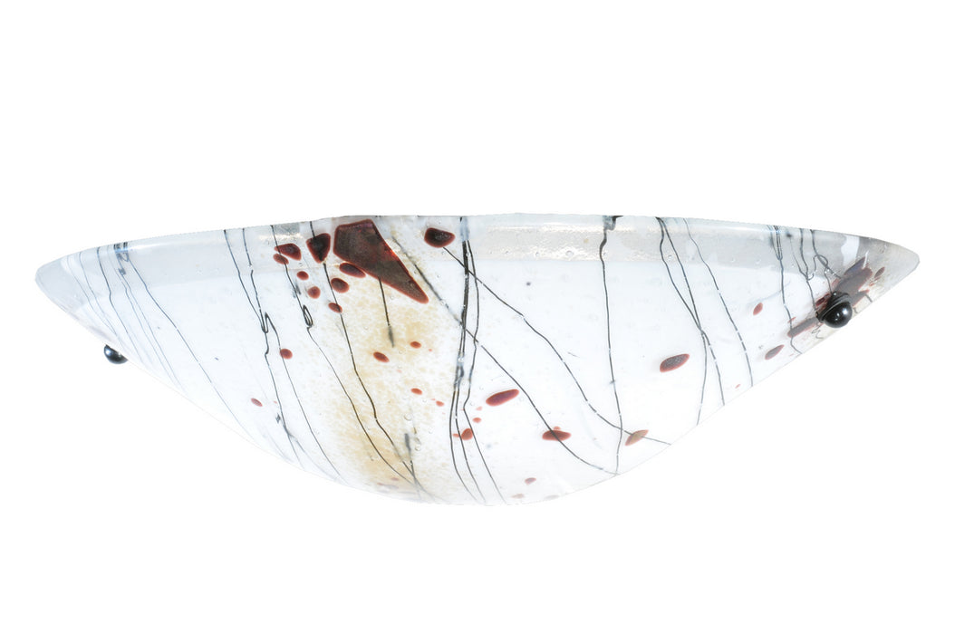Meyda Tiffany - 109134 - Two Light Wall Sconce - Metro Fusion - Transparent Copper