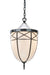 Meyda Tiffany - 109137 - Two Light Pendant - Borough Hall - Craftsman Brown