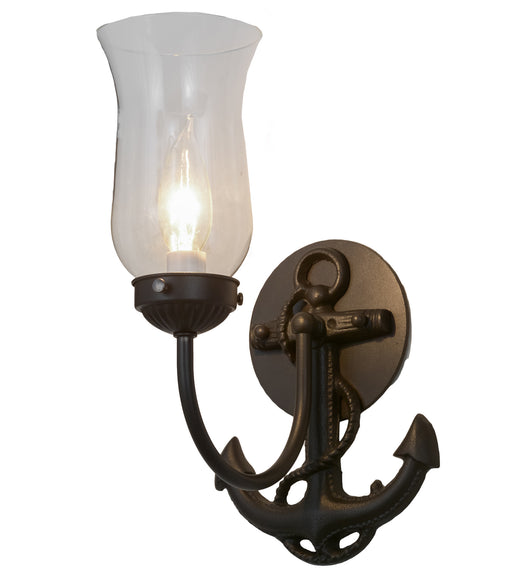 Meyda Tiffany - 109538 - One Light Wall Sconce - Anchor - Wrought Iron