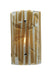 Meyda Tiffany - 110482 - One Light Wall Sconce - Metro Fusion - Rust