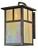Meyda Tiffany - 110798 - One Light Wall Sconce - Hyde Park - Craftsman Brown