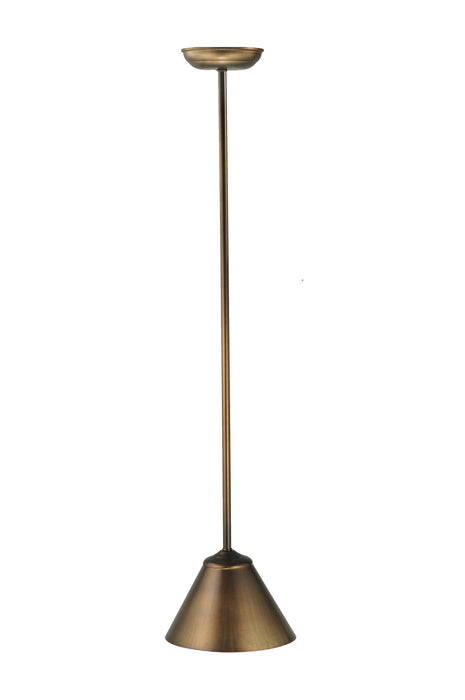 Meyda Tiffany - 110804 - One Light Mini Pendant - Cone - Antique Copper