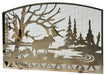 Meyda Tiffany - 111149 - Fireplace Screen - Moose Creek - Antique Copper