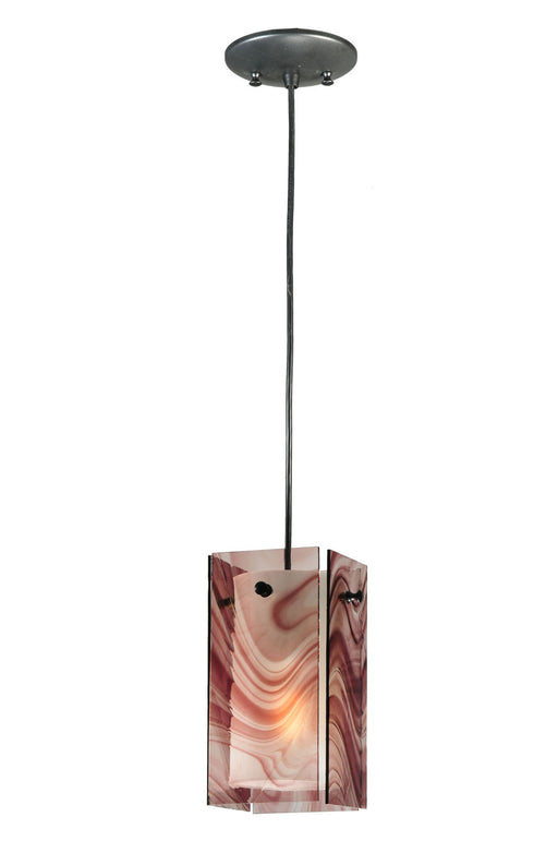 Meyda Tiffany - 111277 - One Light Mini Pendant - Metro - Dark Roast