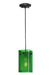 Meyda Tiffany - 111285 - One Light Mini Pendant - Metro - Green
