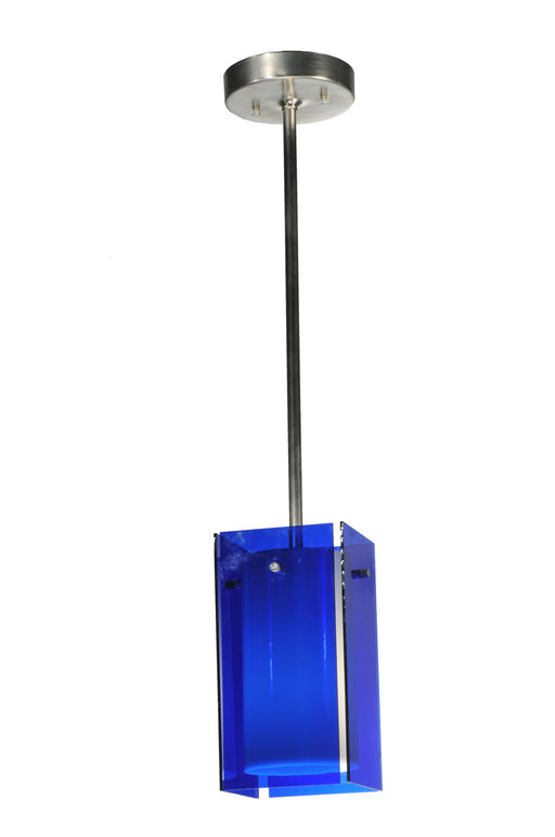 Meyda Tiffany - 111383 - One Light Mini Pendant - Metro - Blue
