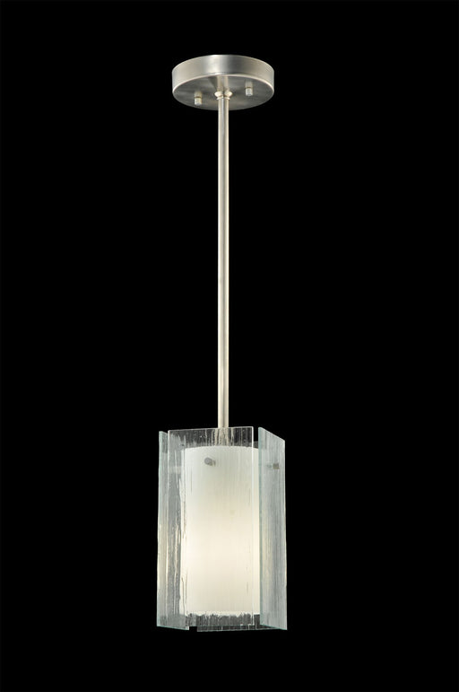 Meyda Tiffany - 111393 - One Light Mini Pendant - Metro - Craftsman Brown