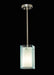 Meyda Tiffany - 111395 - One Light Mini Pendant - Metro - Window Pane