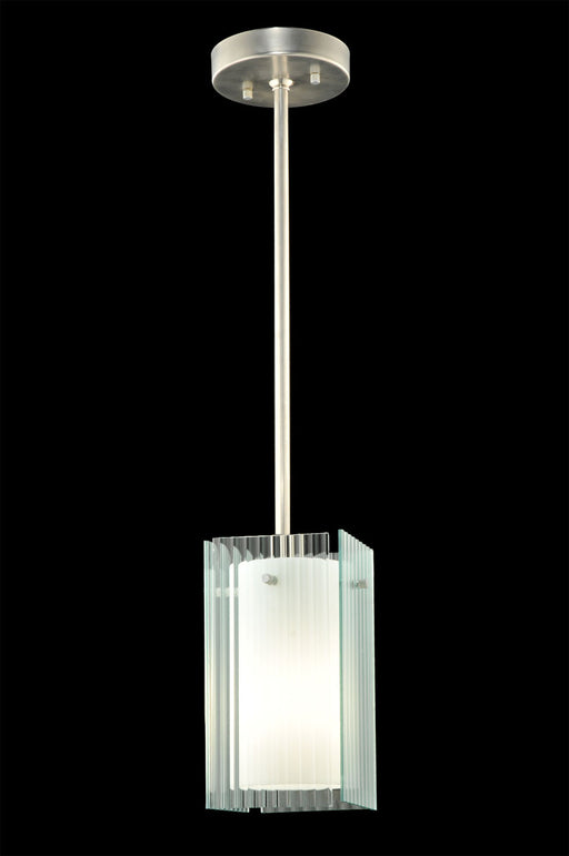Meyda Tiffany - 111397 - One Light Mini Pendant - Metro - Craftsman Brown