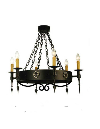 Six Light Chandelier