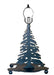 Meyda Tiffany - 23560 - One Light Table Base - Tree - Black