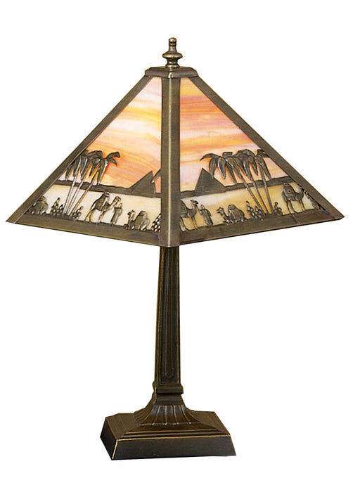 Meyda Tiffany - 26843 - Table Lamp - Camel - Antique Copper