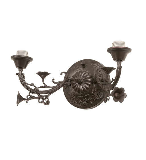 Meyda Tiffany - 27061 - Two Light Wall Sconce Hardware - Victorian - Mahogany Bronze