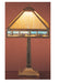 Meyda Tiffany - 31297 - One Light Table Lamp - Sailboat - Craftsman Brown