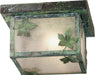 Meyda Tiffany - 38554 - One Light Flushmount - Hyde Park - Zasdy Verd