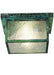 Meyda Tiffany - 46324 - Two Light Flushmount - Hyde Park - Zald Verd