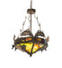 Meyda Tiffany - 65041 - Two Light Inverted Pendant - Catch Of The Day - Timeless Bronze