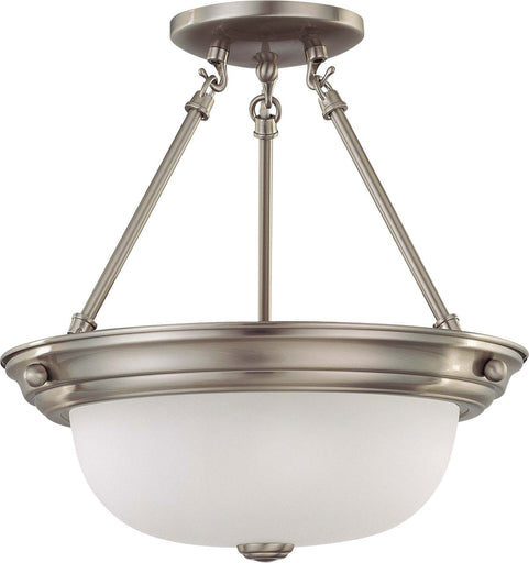 Two Light Semi Flush Mount