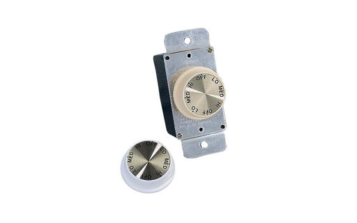 3 Speed Rotary Wall Control - Lighting Design Store