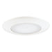 Generation Lighting - 11033AT-15 - 6``Flat Glass Shower Trim with Reflector - Recessed Trims - White