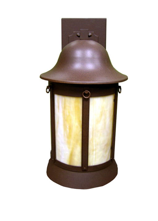 Meyda Tiffany - 82911 - Wall Sconce - Bowler - Craftsman Brown